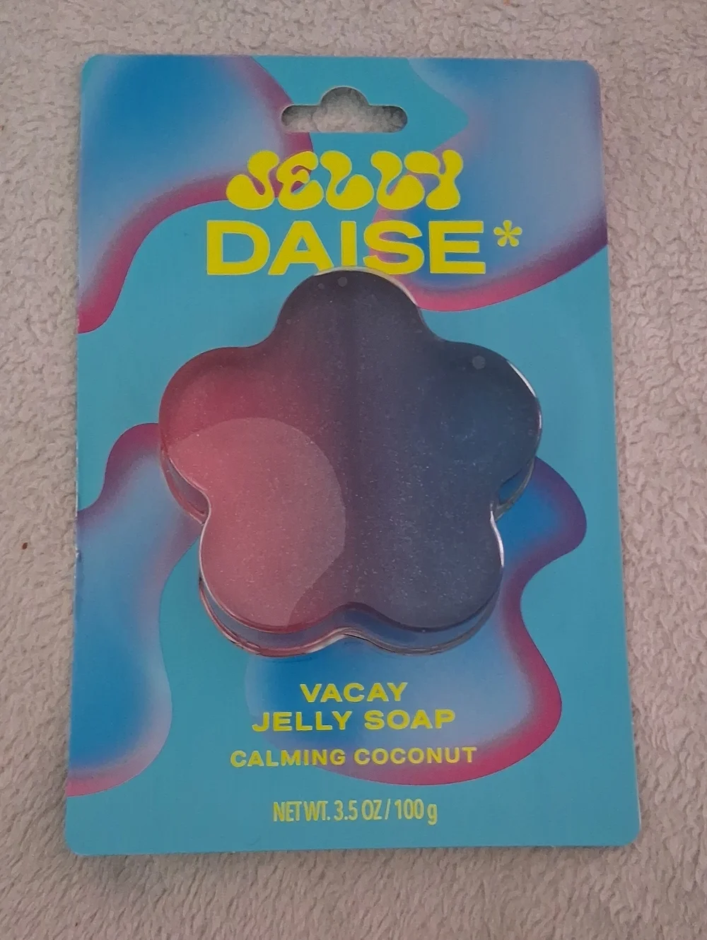 Jelly Daise Jelly Soap - Pink Or Blue Floral Bars